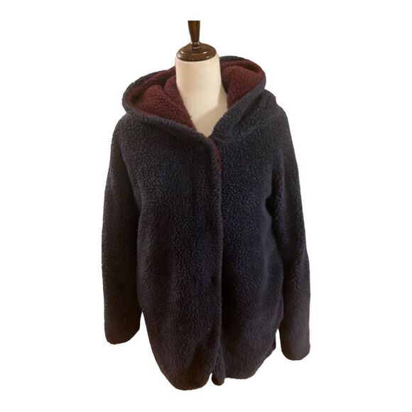 Workshop Blue/Maroon Reversible Jacket - Picture 3 of 8